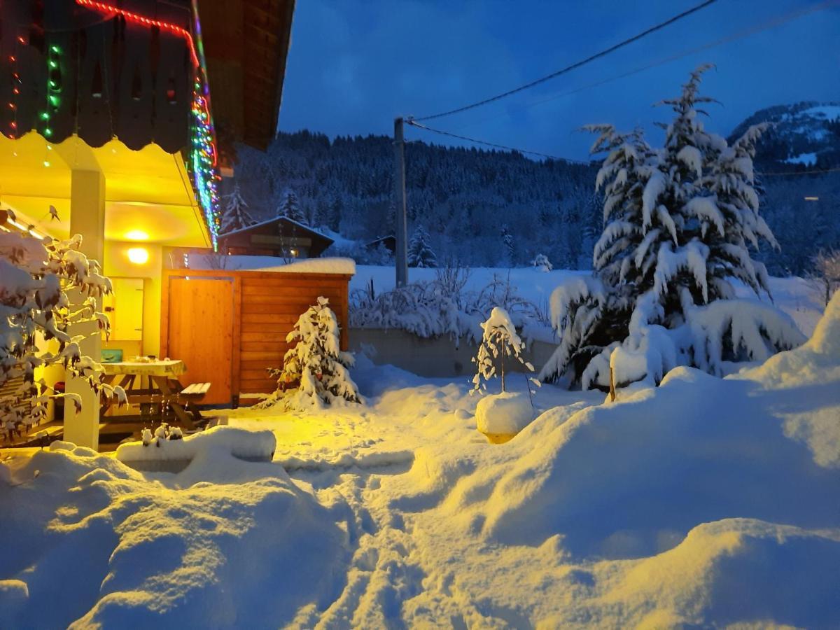 Chalet La Sapiniere Apartment La Chapelle-d'Abondance Exterior photo